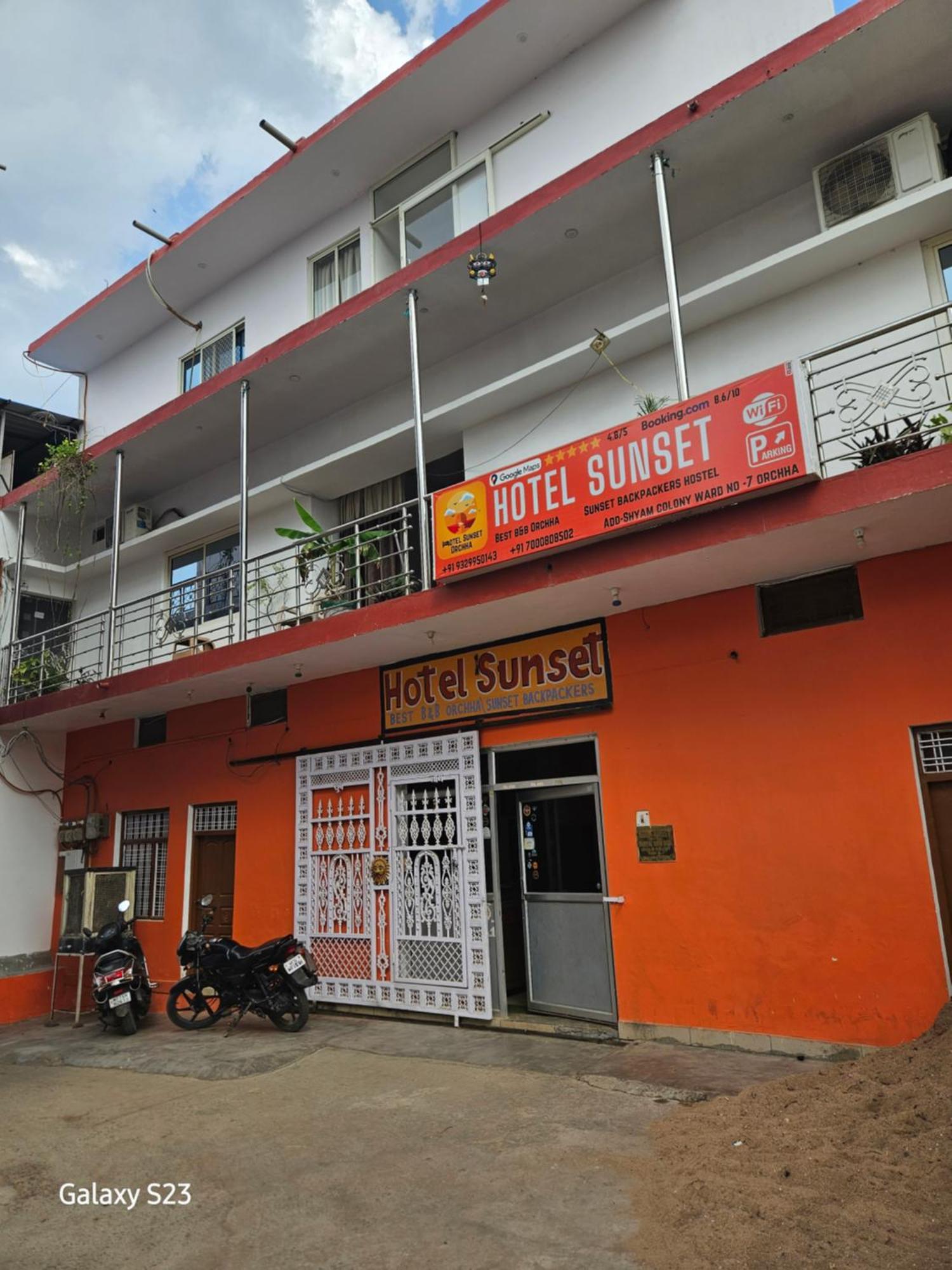 Hotel Sunset Orchha Exterior foto